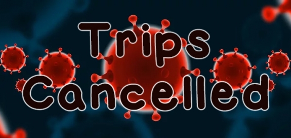 Trips cancelled notice