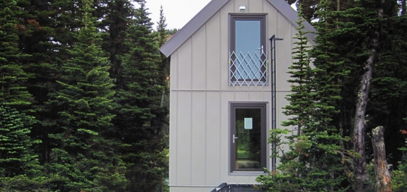 Picture of the new raven cabin